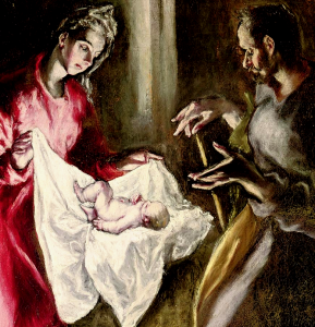 Nativity by El Greco