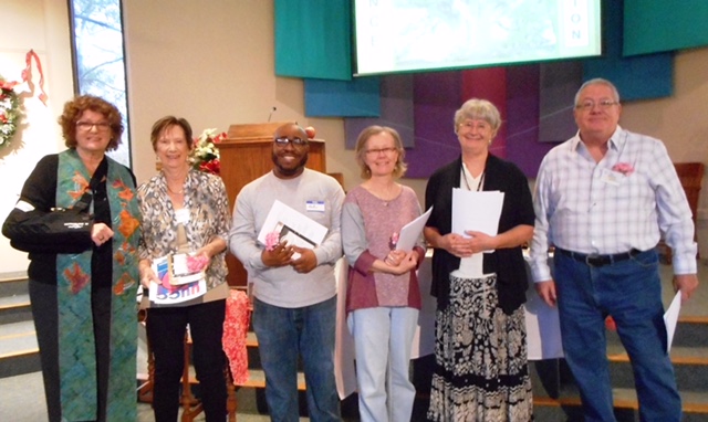 UUCC New Members at Dec 4 Service Unitarian